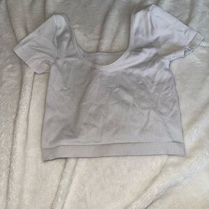 White crop top lightly used